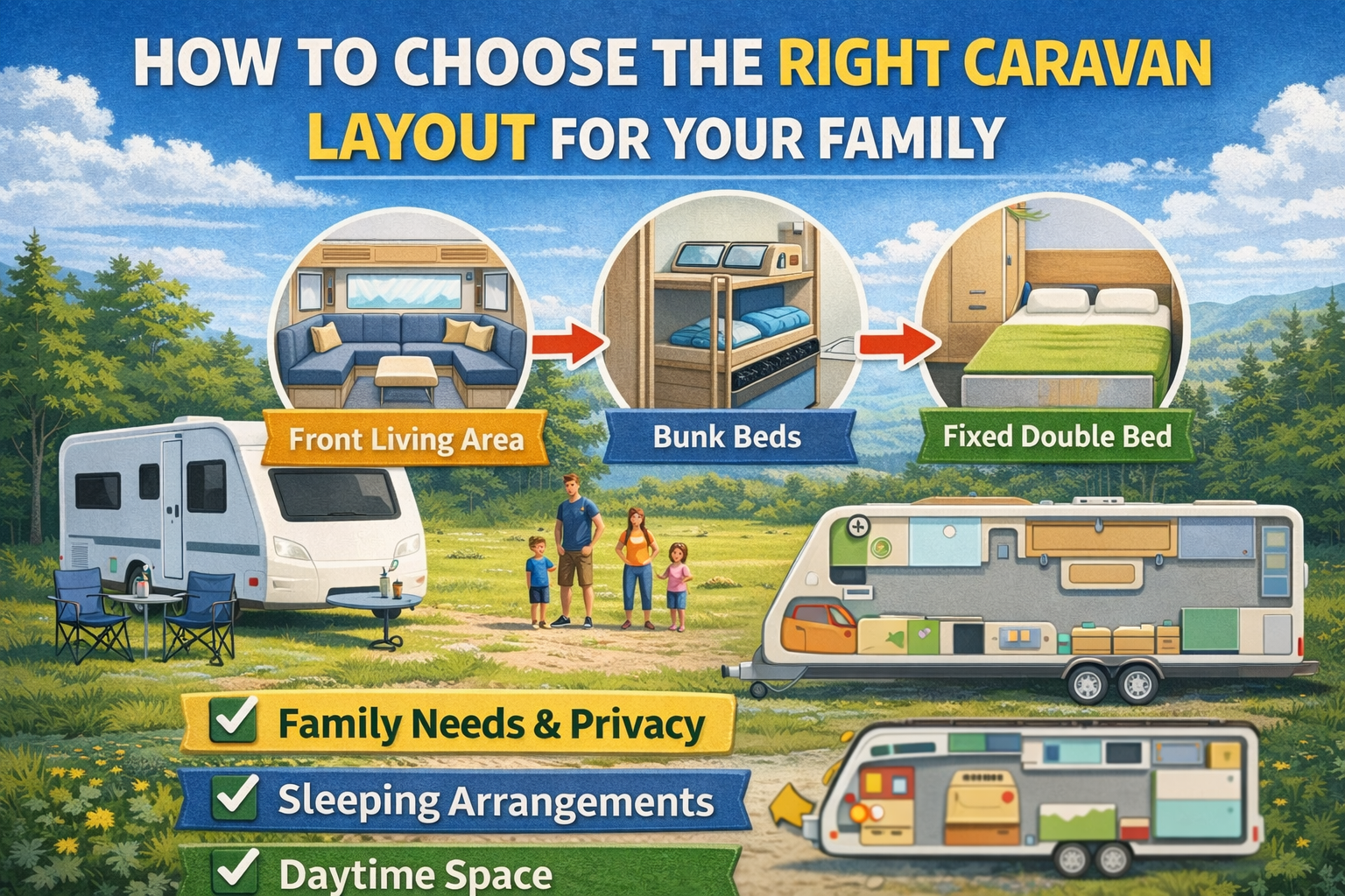 How to Choose the Right Caravan Layout for Your Family