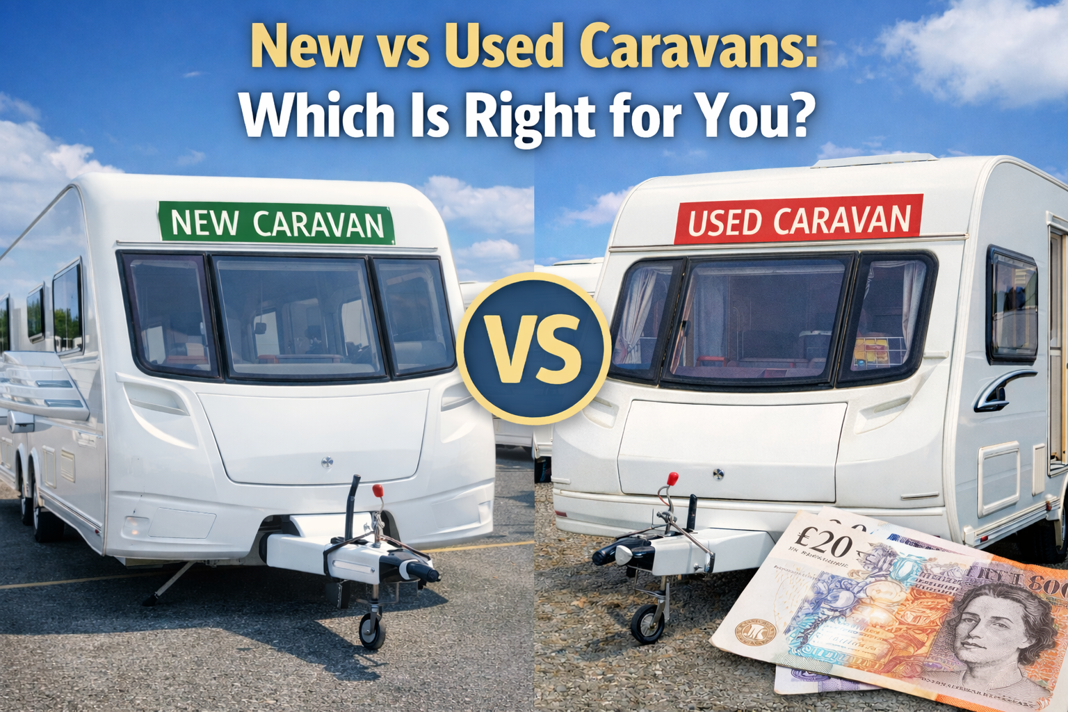 New vs Used Caravans: Which Is Right for You?